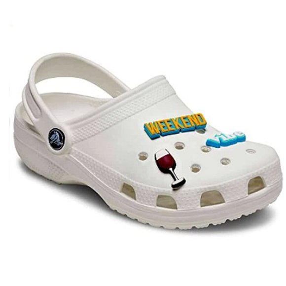 Crocs Uniquely You Weekend Vibes 3-Pack Jibbitz Charms NEW - Picture 3 of 7